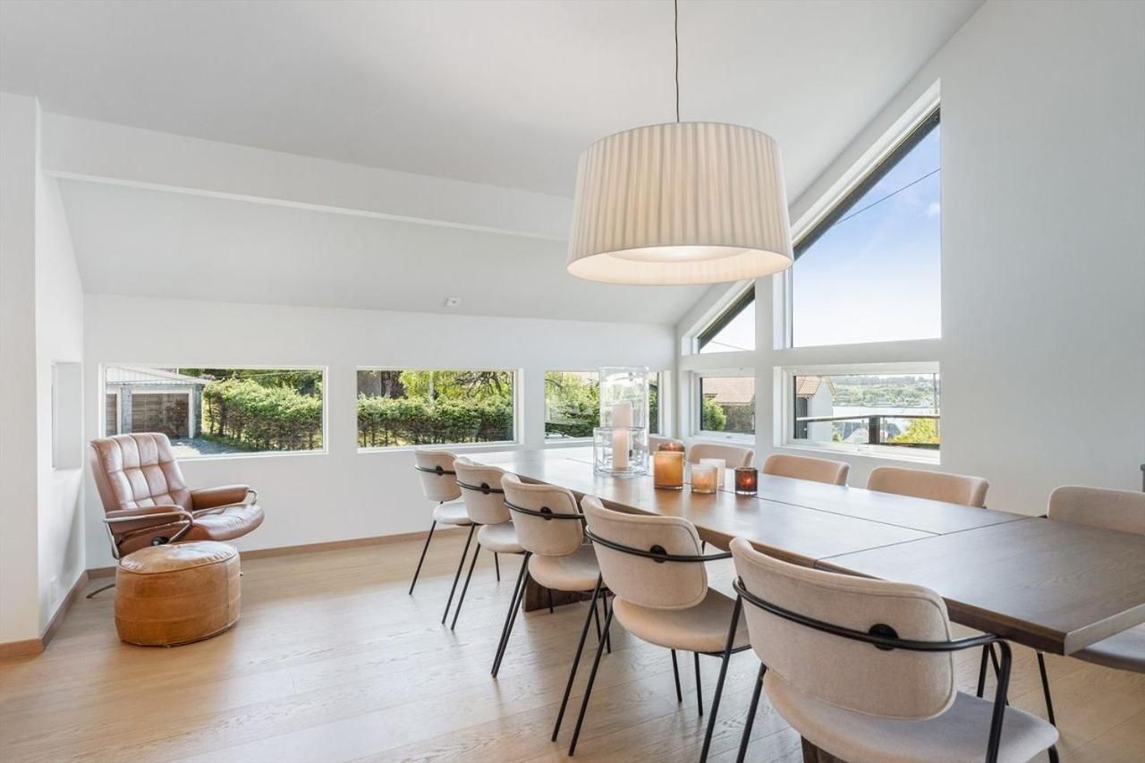 Exclusive Family Villa In Haugesund - Lovely Ocean View, 5 Bedroom, Free Parking Eksteriør bilde